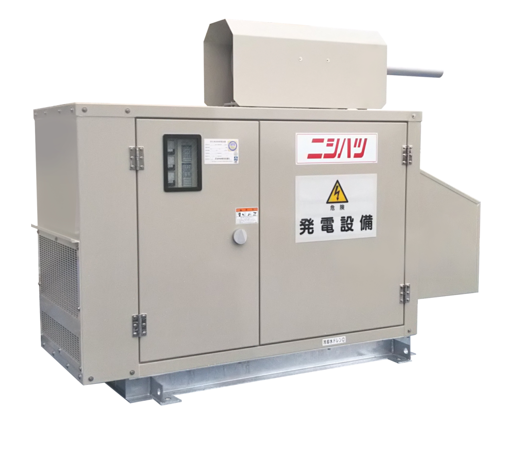 非常用発電機の設置